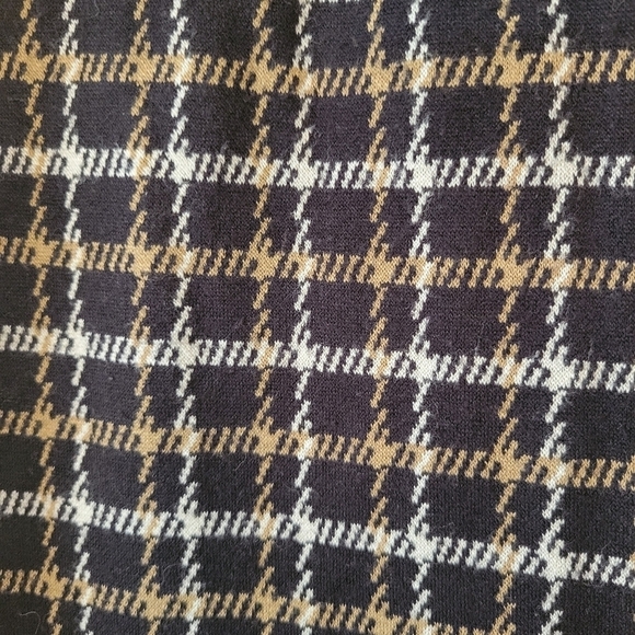 J. Jill Ponte Plaid Pencil Skirt Size Medium Petite - Picture 4 of 5